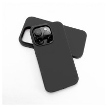 „Evelatus Apple iPhone 14 Pro Max Premium MagSafe“ minkšto lietimo silikoninis dėklas, juodas