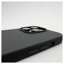 „Evelatus Apple iPhone 14 Pro Max Premium MagSafe“ minkšto lietimo silikoninis dėklas, juodas