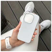 „Evelatus Apple iPhone 14 Pro Max Premium Magsafe“ minkštas silikoninis dėklas, baltas