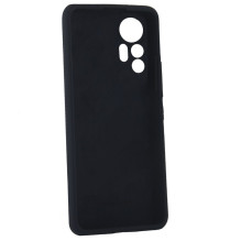 Evelatus Xiaomi 12 Lite Premium Soft Touch Silicone Case Black