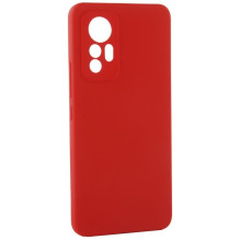 Evelatus Xiaomi 12 Lite Premium Soft Touch Silicone Case Red