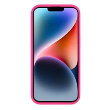 Evelatus Apple iPhone 15 Plus Premium Magsafe Soft Touch Silicone Case Pink