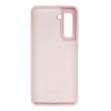 Evelatus Samsung Galaxy S21 FE Nano Silicone Case Soft Touch TPU Beige