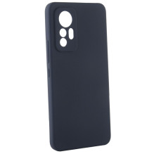Evelatus Xiaomi 12 Lite Premium Soft Touch Silicone Case Midnight Blue