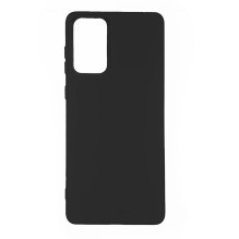 „Evelatus“ „Samsung Galaxy A73 5G“ nano silikoninis dėklas, minkštas lietimui, TPU, juodas