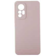 „Evelatus Xiaomi 12 Lite“ aukščiausios kokybės minkštas silikoninis dėklas, smėlio-rožinis