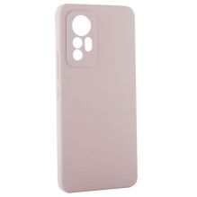 „Evelatus Xiaomi 12 Lite“ aukščiausios kokybės minkštas silikoninis dėklas, smėlio-rožinis