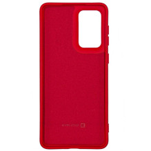 „Evelatus“ Samsung Galaxy A73 5G nano silikoninis dėklas, minkštas lietimui, raudonas, TPU, su minkštu lietimu
