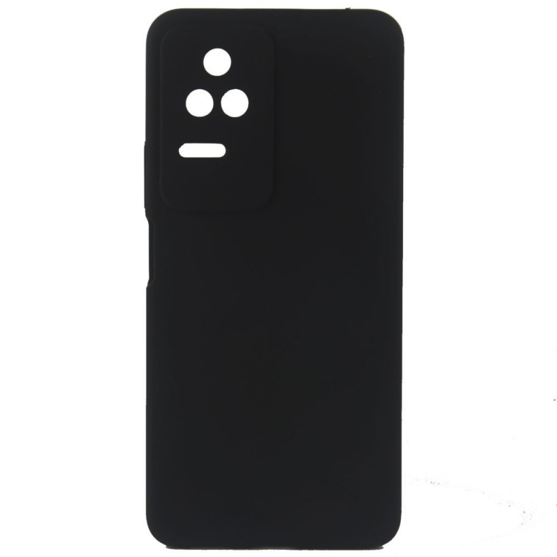 Evelatus Xiaomi POCO F4 Premium minkštas silikoninis dėklas, juodas