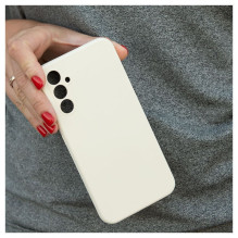 „Evelatus“ „Samsung Galaxy A34 5G“ aukščiausios kokybės minkštas silikoninis dėklas, smėlio spalvos