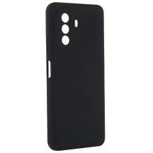 „Evelatus Huawei Nova Y70 Premium“ minkštas silikoninis dėklas, juodas