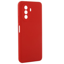 „Evelatus Huawei Nova Y70 Premium“ minkštas silikoninis dėklas, raudonas