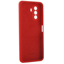 „Evelatus Huawei Nova Y70 Premium“ minkštas silikoninis dėklas, raudonas