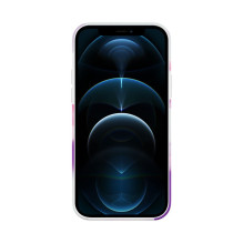 Evelatus Apple iPhone 12 Pro Max Premium Silicone case Customized Print Purple