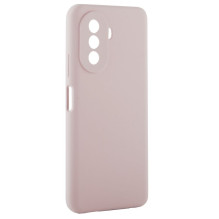 „Evelatus Huawei Nova Y70 Premium“ minkštas silikoninis dėklas, smėlio-rožinis