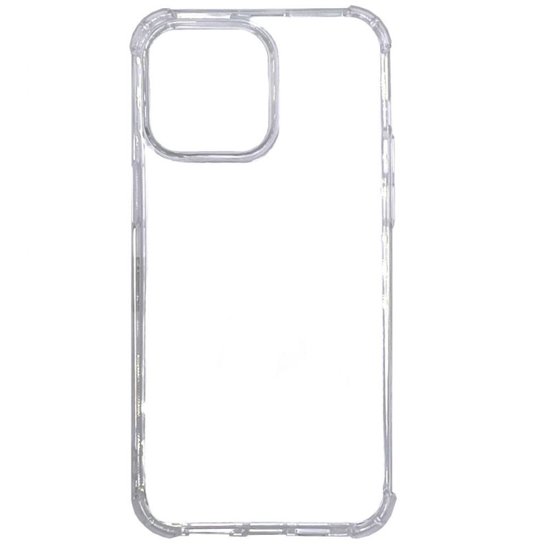 „Evelatus“ Apple iPhone 14 Plus 6.7 apsauginis silikoninis dėklas, atsparus smūgiams, TPU, permatomas, karinis