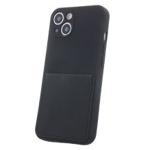 „iLike Samsung“ kortelės dėklas, skirtas „Samsung Galaxy A33 5G“, juodas