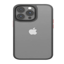 „iLike Apple“ satininis matinis dėklas, skirtas iPhone 14 Pro 6,1, juodas „iLike Apple“ satininis matinis dėklas, skirtas iPhone 14 Pro 6,1, juodas