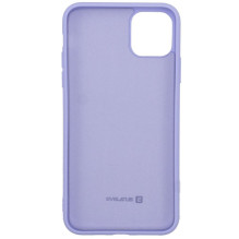 Evelatus Apple iPhone 14 6.1 Nano silikoninis dėklas, minkštas lietimui TPU, violetinis