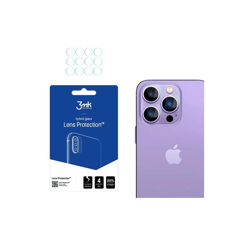 3MK Apple iPhone 14 Pro / 14 Pro Max objektyvo apsauga