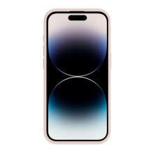 „Evelatus Apple iPhone 15 Pro Premium Magsafe“ silikoninis dėklas, rausvas, smėlio spalvos