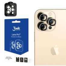 3MK Apple iPhone 14 Pro / 14 Pro Max objektyvo apsauga, auksinė