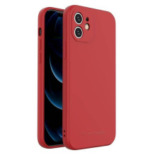 Wozinsky Apple iPhone XS Max silikoninis dėklas, raudonas