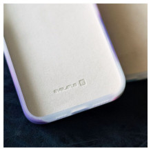 Evelatus Apple iPhone 13 Pro Max Premium silikoninis dėklas su individualiu raštu violetinis