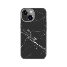 Evelatus Apple iPhone 14 Premium silikoninis dėklas su individualia spauda, juodas