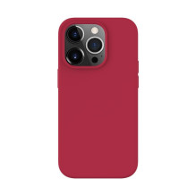 „Evelatus Apple iPhone 14 Pro 6.1“ aukščiausios kokybės minkštas silikoninis dėklas, raudonas
