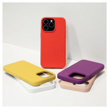 „Evelatus Apple iPhone 14 Pro 6.1“ aukščiausios kokybės minkštas silikoninis dėklas, raudonas