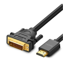 iLike Ugreen kabelis HDMI - DVI 4K 60Hz 30AWG kabelis 1m juodas