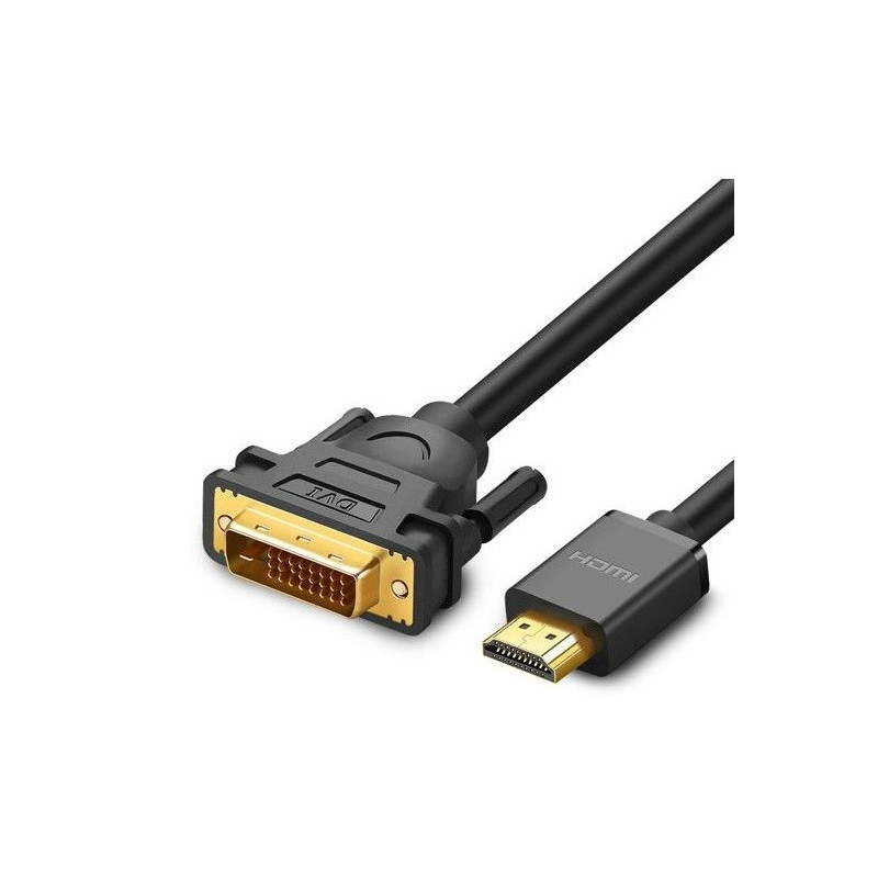 iLike Ugreen cable HDMI - DVI 4K 60Hz 30AWG cable 1m Black