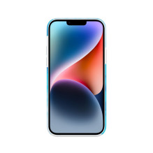 Evelatus Apple iPhone 14 Premium Silicone case Customized Print Blue