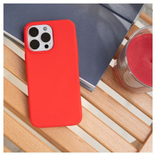 „Evelatus Apple iPhone 14 Pro Max 6.7 Premium“ silikoninis dėklas, raudonas