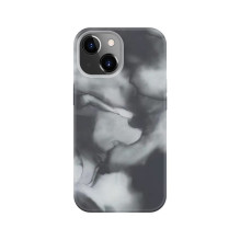 Evelatus Apple iPhone 14 Premium Silicone case Customized Print Gray