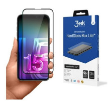 3MK Apple iPhone 15 HardGlass Max Lite Black