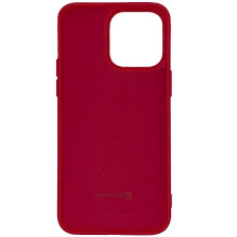 „Evelatus Apple iPhone 14 Pro Max 6.7“ silikoninis dėklas, skirtas nanomedžiagoms, minkštas lietimui, raudonas, TPU, min