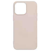 Evelatus Apple iPhone 14 Pro Max 6.7 Nano Silicone Case Soft Touch TPU Beige