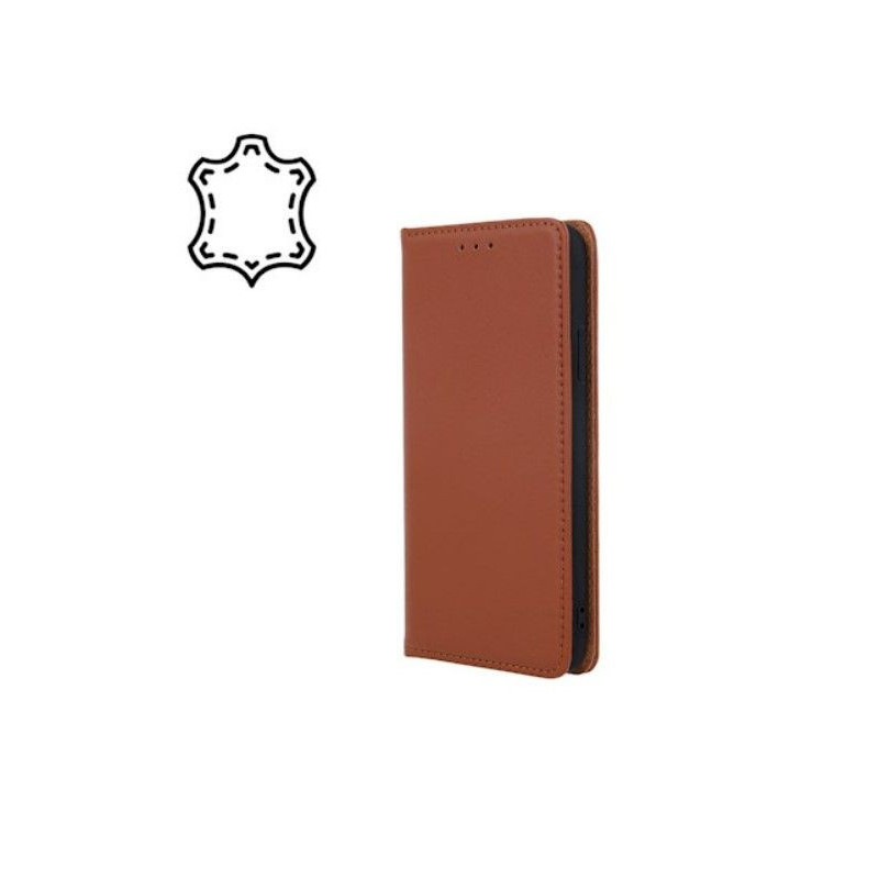 iLike Samsung Galaxy A13 5G / A04S Leather Smart Pro Brown