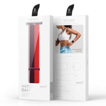 Dux Ducis Strap Watch Strap 8 / 7 / 6 / 5 / 4 / 3 / 2 / SE (41 / 40 / 38mm) Wristband Bracelet Red Dux Ducis Strap Watch Strap 8 / 7 / 6 / 5 / 4 / 3 / 2 / SE (41 / 40 / 38mm) Wristband Bracelet Red