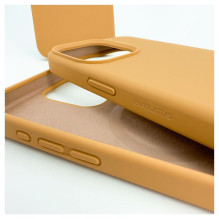 „Evelatus Apple iPhone 15 Pro Max Premium Magsafe“ silikoninis dėklas, auksinis