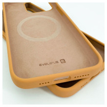 Evelatus Apple iPhone 15 Pro Max Premium Magsafe Soft Touch Silicone Case Gold
