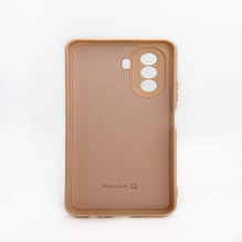 „Evelatus Huawei Nova Y70 Nano“ silikoninis dėklas, minkštas lietimui, smėlio spalvos