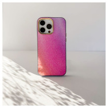 iLike Apple iPhone 15 Pro Max Print Desire Customized Diamonds Case Purple