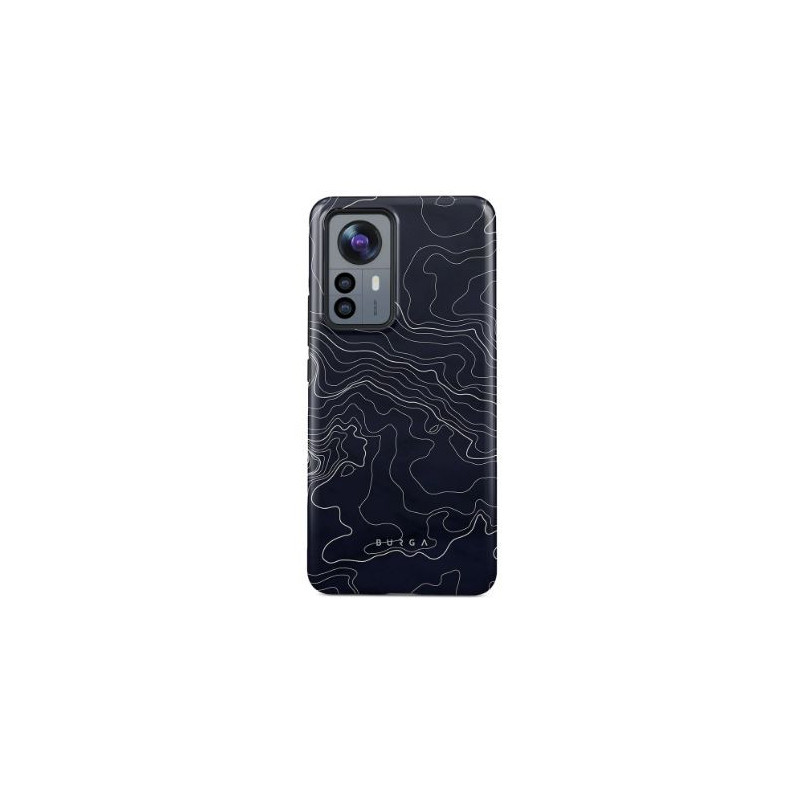 iLike Xiaomi 12 / 12X Burga Drifting Shores - Line Art Tough Case