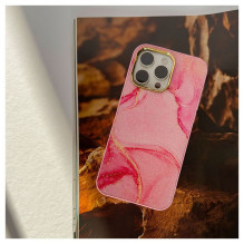 iLike Apple iPhone 15 Pro Max Print Desire Customized Diamonds Case Red