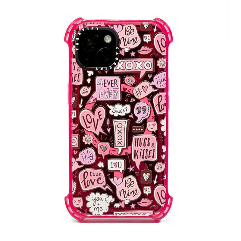 iLike Apple iPhone 15 Pro CTF GRADIENT PRINTING COVER Purple