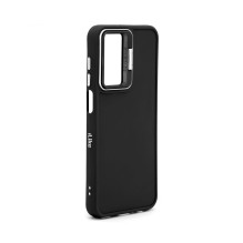 iLike Samsung Galaxy A35 Hybrid case With Camera Stand Black iLike Samsung Galaxy A35 Hybrid case With Camera Stand Black