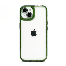 iLike Apple iPhone 15 Pro Max Žvaigždžių lęšio akrilinis dangtelis, žalias